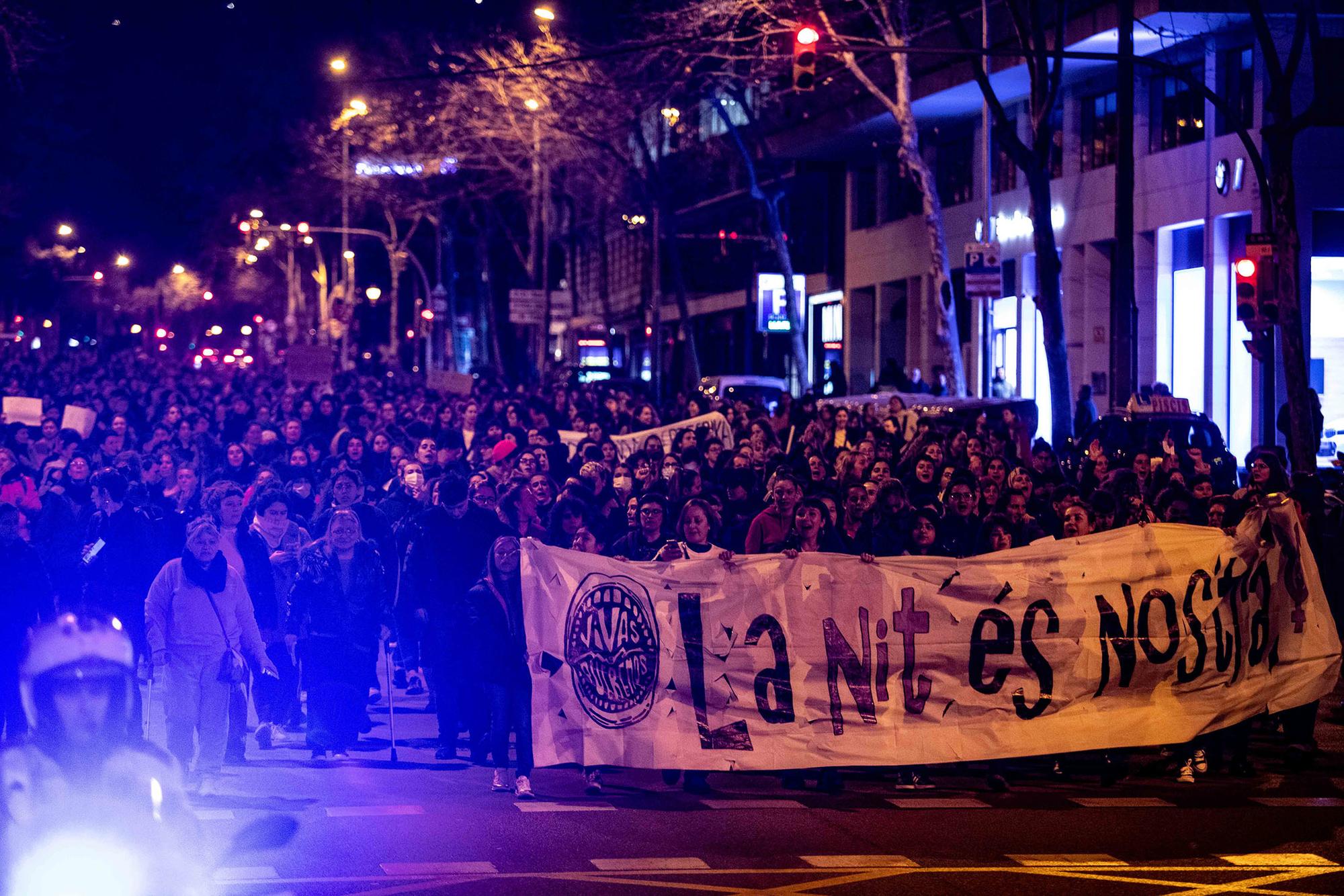 Mani 7N Se va a armar la gorda  Barcelona - 12